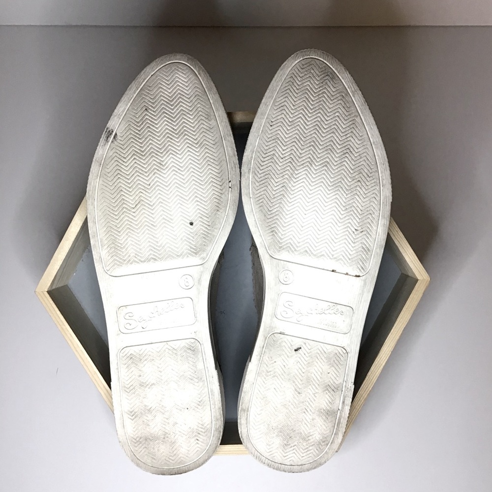 SEYCHELLES “BRIGHT” SUEDE CUTOUT SNEAKERS TAUPE  8 - Picture 7 of 7